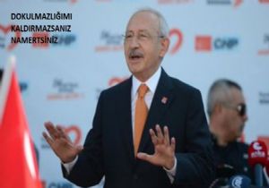 Kılıçdaroğlu ndan Dokunulmazlık Yanıtı