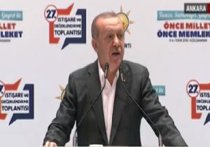 Erdoğan: Kriz Yok, Manipülasyon Var