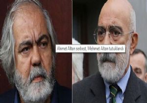 Ahmet, Serbest, Mehmet Altan Tutuklandı