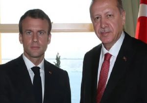 Erdoğan ve Macron dan  Kritik Görüşm