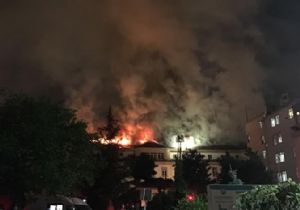 Ankara Numune Hastanesi nde Yangın!
