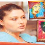 NURGÜL YEŞİLÇAY SERGİ AÇTI