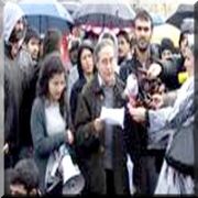 ÖĞRETİM ÜYELERİNDEN PROTESTO!