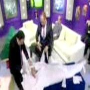 CANLI YAYINDA  ÖLÜ KEFENLEDİLER 