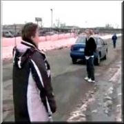 ABD DE PEMBE KAR YAĞDI!