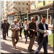 TESLİM OLACAK PKK LILARA DTP KARŞILAMASI