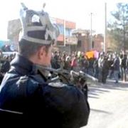 POLİS E  BOYALI MERMİ  ATAN TÜFEK