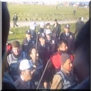 POLİS TEN TARAFTARA TAŞ