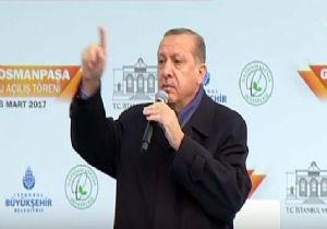 Erdoğan:Haçlı İttifakı Kendini Gösterdi 