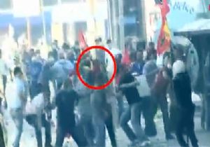 O POLİSİN SİLAHINA EL KONULDU