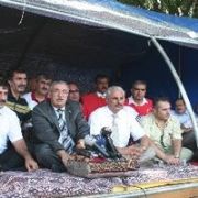 SENDİKACILAR DAN  TOPLU GÖRÜŞME ÇADIRI 