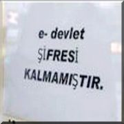 VATANDAŞA ŞİFRE YETİŞMEDİ!