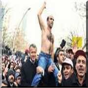 TEKEL İŞÇİLERİ EYLEM BAŞLATTI