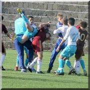 TÜRKİYE - RUSYA MAÇINDA YUMRUKLAR KONUŞTU