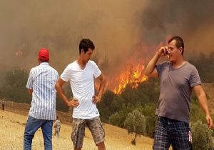 Antalya da YangıOlimpos Tahliye Ediliyor
