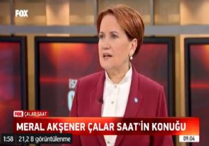 Akşener: İmamoğlu na Bağışta Bulunacağım
