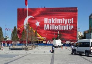 AKM YE Hakimiyet Milletindir Bayrağı!