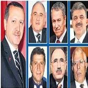 İŞTE AKP NİN 7 KÖŞK ADAYI