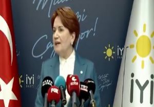 Akşener den Erdoğan a Yanıt