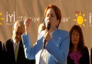 Akşener:AKP den Bize 10 Puan Oy Geldi