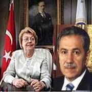 ARINÇ ANAYASA MAHKEMESİ BAŞKANIYLA YEMEKTE BULUŞTU