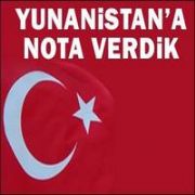 YUNANİSTAN A NOTA VERDİK