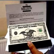 1 MİLYON DOLARI BOZDURMAYA ÇALIŞTI