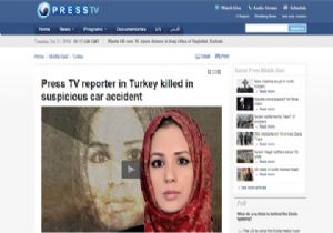 Press TV:Muhabirimizn Ölümü Şüpheli