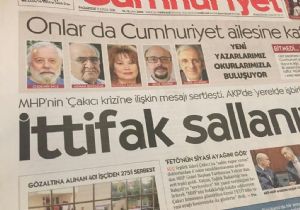 Cumhuriyet Yeni YazarlarınıBöyle Duyurdu