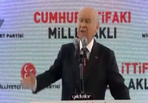 Bahçeli den İnce ye Çok Sert Sözler
