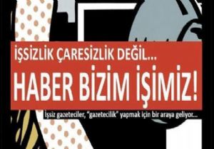 İşsiz Gazeteciler,Haber Ajansı Kurdu!