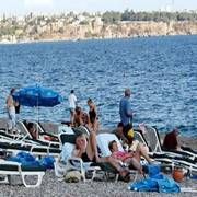 ANTALYA PLAJLARI BU MEVSİMDE BÖYLE