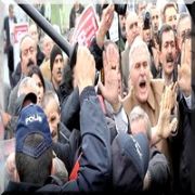 DİSK BAŞKANINA POLİS JOPU!