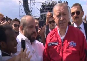 Erdoğan dan Teknofest e Ziyaret