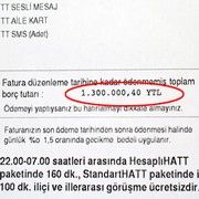TELEKOM  DAN ABONELERE TRİLYONLUK FATURALAR