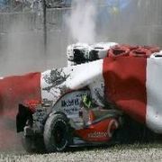 FORMÜLA 1 DE KORKUNÇ KAZA