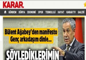  Bülent Ağabey den Manifesto 