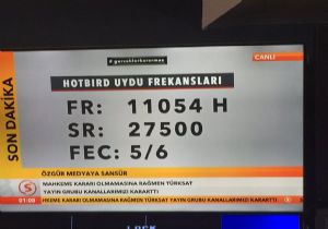 Samanyolu Hotbird Üzerinden Yayında