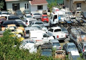 İcralık Araçlar Otoparkları Doldurdu