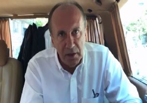 Muharrem İnce: Kema Bey e Oy Veririz