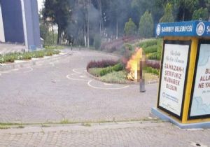 İş Bulamadığı İçin Kendini Yaktı!