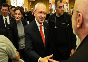 Kılıçdaroğlu Sanatçılarla Buluştu