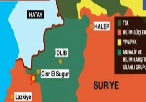 Flaş.. Rusya İdlib i Vurdu
