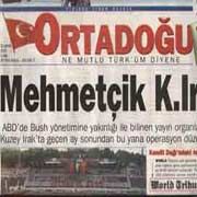DURUMDAN VAZİFE ÇIKARTAN  ORTADOĞU GAZETESİ NİN MHP ANKETİ