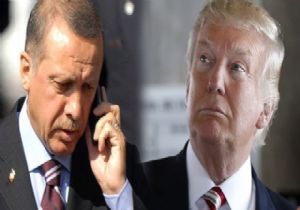 Erdoğan ve Trump Suriye yi Görüştü