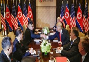 Trump ve Kim den Tarihi Zirve