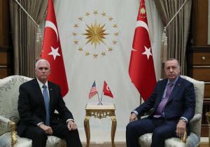 ABD Başkan Yardımcısı Beştepe de