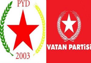 Vatan Partisi Amblemi Aynı PYD Logosu!