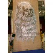 ARNAVUT RESSAM 500 BİN ÇİVİ  İLE ÜÇ BOYUTLU RESİM YAPTI