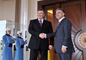 UKRAYNA DEVLET BAŞKANI ANKARA DA 